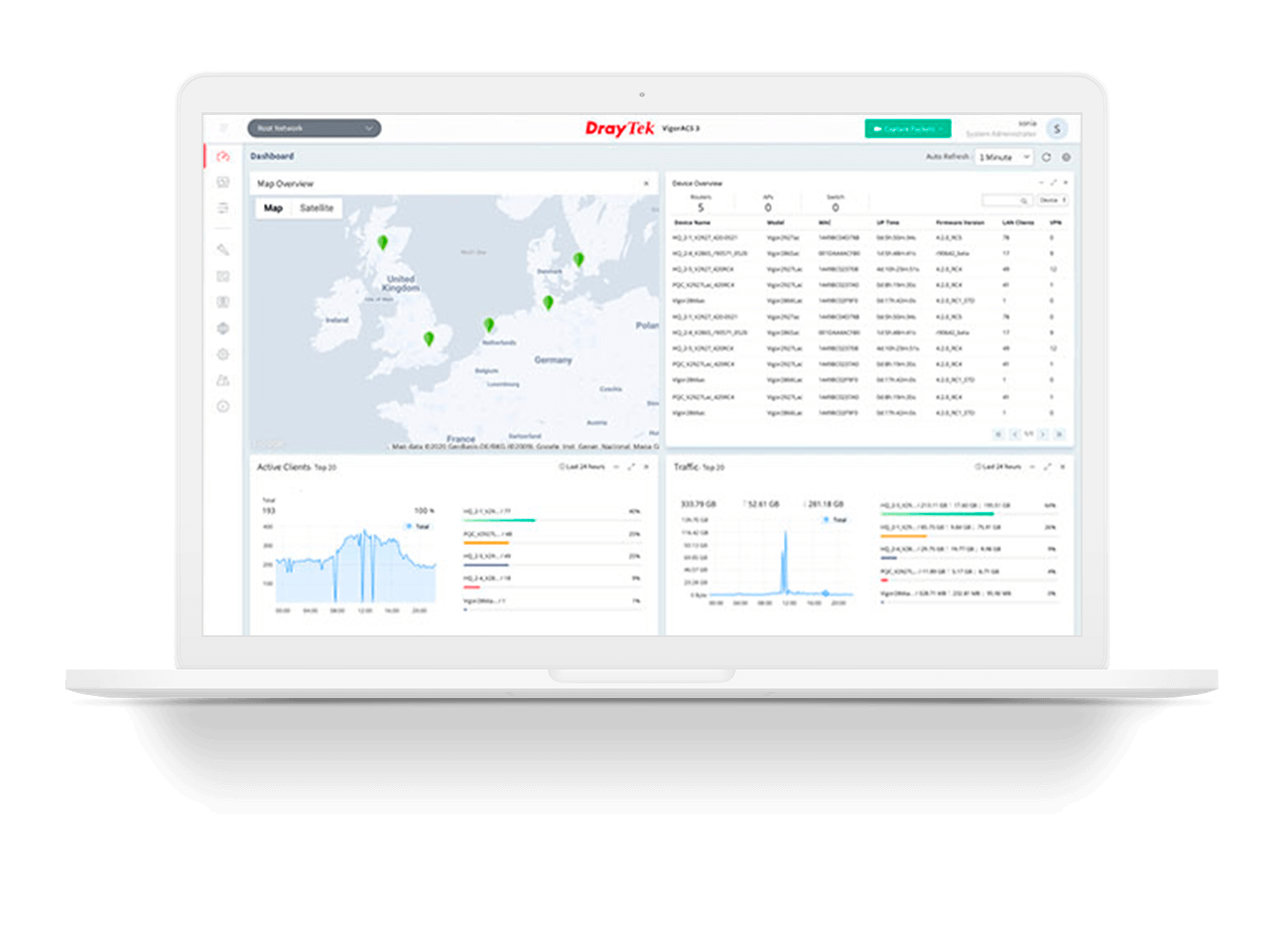 VigorACS 3 – Network Management System<br />
